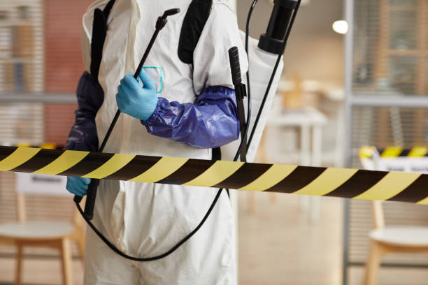 Professional Trauma Scene Cleanup technician working in Osceola, IN